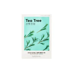 missha tea tree mask Missha Airy Fit Sheet Mask Tea Tree - Lakštinė Veido Kaukė Su Arbatmedžiu