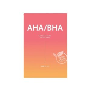 Barulab The Clean Vegan Mask AHA/BHA - Lakštinė Veido Kaukė Su Rūgštimis