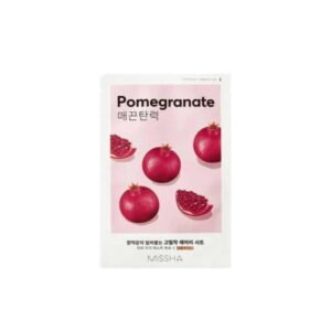 Missha Airy Fit Sheet Mask Pomegranate - Lakštinė Veido Kaukė Su Granatais