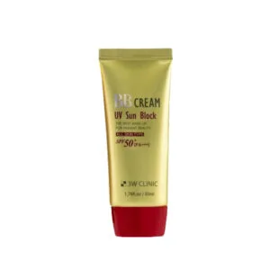 3W Clinic UV Sun Block BB Cream SPF50+ PA+++ - Apsauginis BB Kremas nuo Saulės