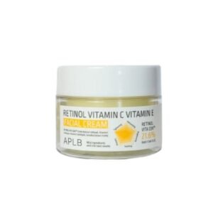 APLB Retinol Vitamin C Vitamin E Facial Cream - Stangrinamasis ir Šviesinamasis Veido Kremas