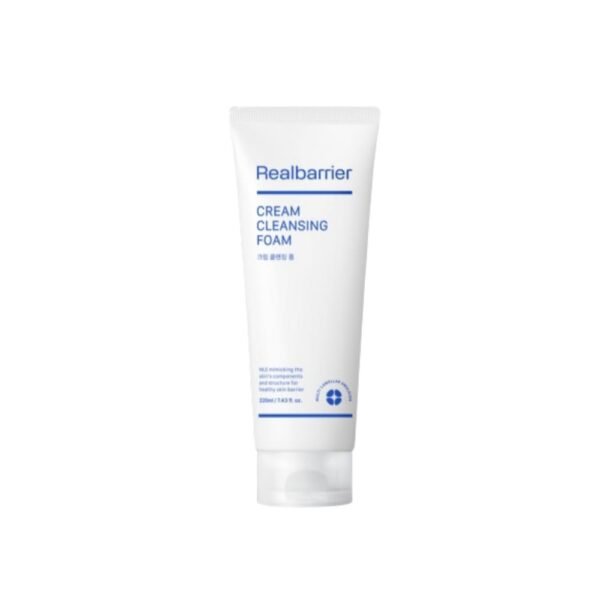 Real Barrier Cream Cleansing Foam - Švelnus Kreminis Prausiklis