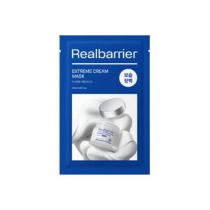 Real Barrier Extreme Cream Mask - Intensyviai Drėkinanti Lakštinė Veido Kaukė