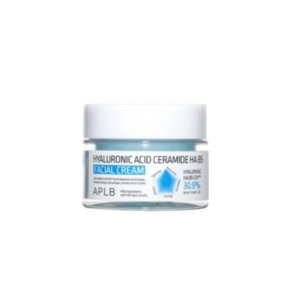 APLB Hyaluronic Acid Ceramide HA B5 Facial Cream - Drėkinantis Veido Kremas