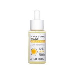 APLB Retinol Vitamin C Vitamin E Ampoule Serum - Šviesinantis Veido Serumas