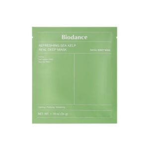 Biodance Refreshing Sea Kelp Real Deep Mask - Gaivinanti Veido Kaukė