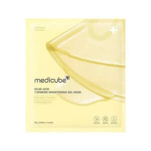 Medicube Kojic Acid Turmeric Brightening Gel Mask - Šviesinanti Veido Kaukė