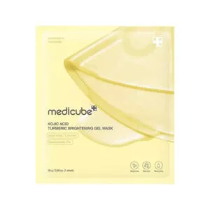 Medicube Kojic Acid Turmeric Brightening Gel Mask - Šviesinanti Veido Kaukė