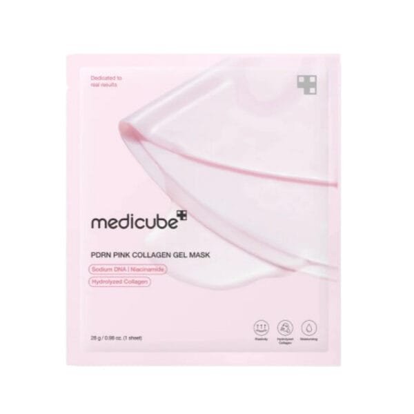 medicube pink mask Medicube Pink Collagen Gel Mask - Stangrinamoji Veido Kaukė