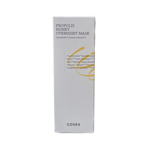 cosrx honey overnight mask COSRX Ultimate Moisturizing Propolis Honey Overnight Mask - Medaus Naktinė Kaukė